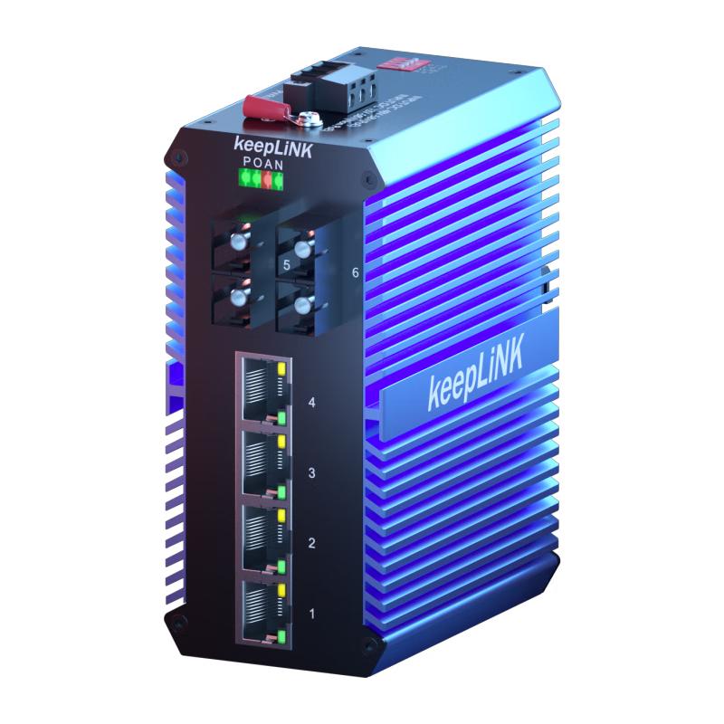 

keepLINK KP-9000 Industrial Fast Ethernet Switch Fast Ethernet Flagship, PSU Not Included