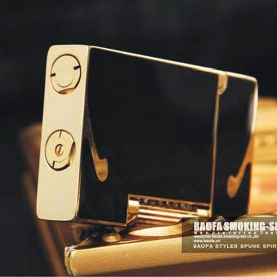 Creative Windproof Dual Flame Metal Lighter for Men and Boys