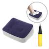 Foldable Inflatable Footrest Pad with Inflator Ergonomic Leg Feet Relaxing Tool Sleeping