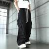Street Overalls Men's Hip-hop Jeans Straight-leg Pants High Street Autumn and Winter Retro Wide-leg Pants