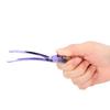 12pcs Duckbilled Clip Steel Hairdressing Hairstyle Pin for Hair Salon Barber ShopPurple