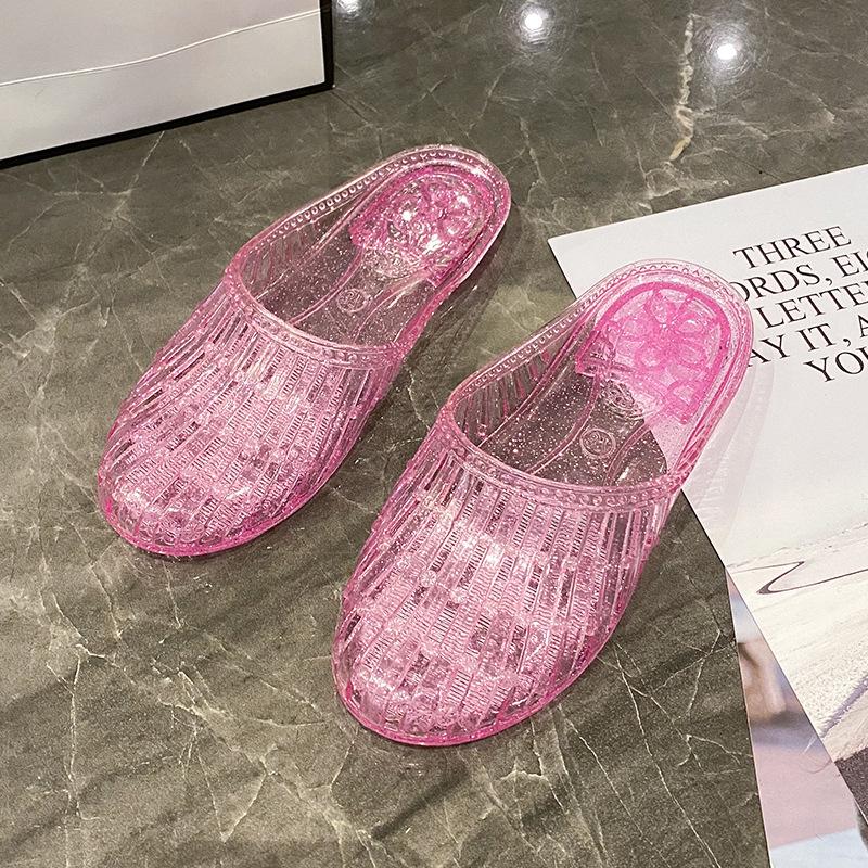 Ladies' Crystal Summer Sandals: 2021 Thai Collection for Home & Outdoor Use