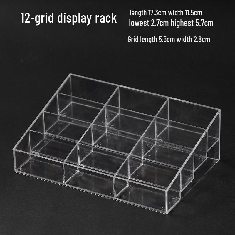 Acrylic Multi-Layer Transparent Pen Holder & Display Stand - Large Capacity Fountain Pen Organizer