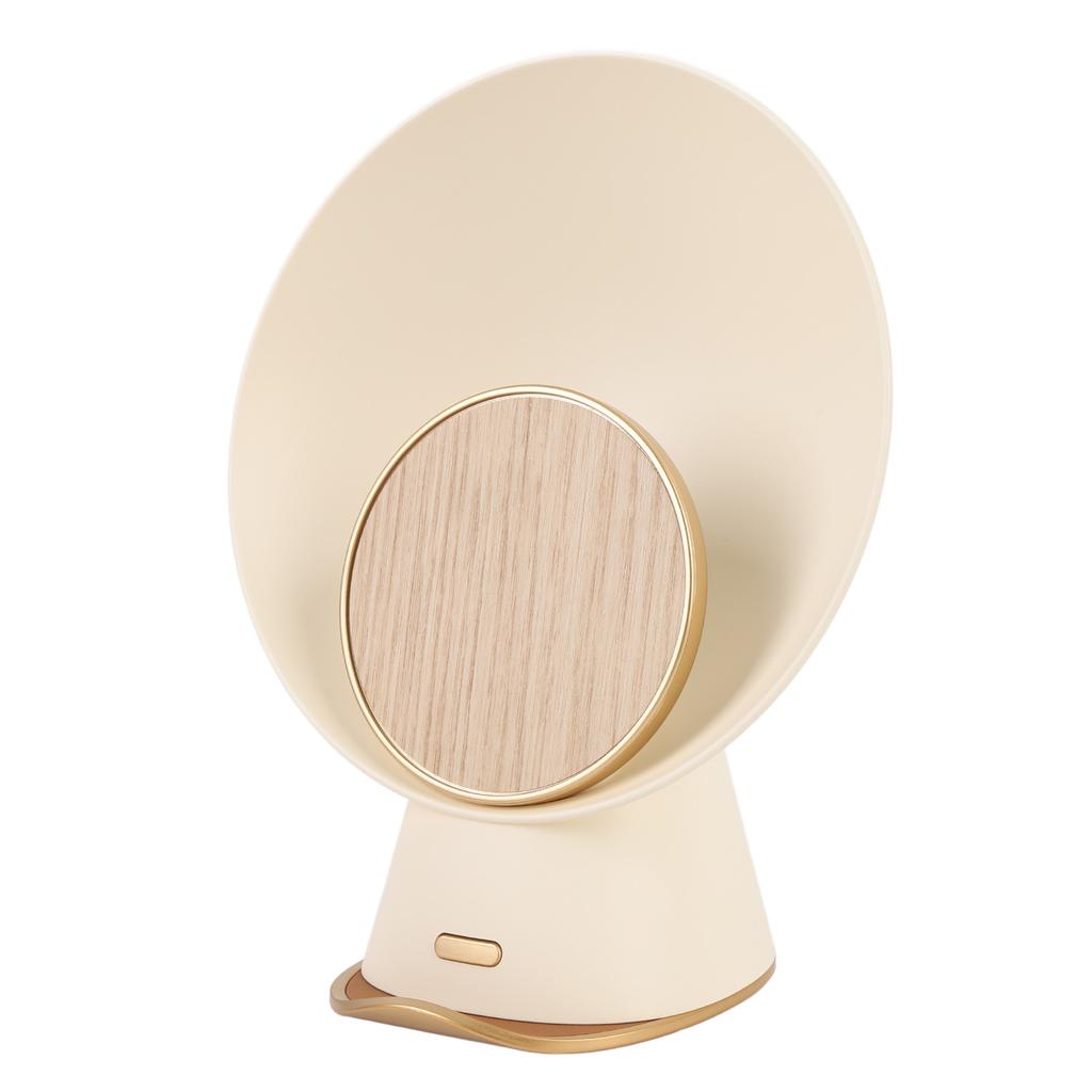 Boxă Bluetooth cu Încărcător de Telefon Senzor Tactil Decor Cameră Lumină Caldă Ceas cu Alarmă Lumină de Noapte