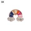 Charms for Apple Watch Silicone Band Series 11/10/9/8/ultra/SE Bracelet Metal Decoration Jewelry for Galaxy Watch 7/6/5/4 Strap