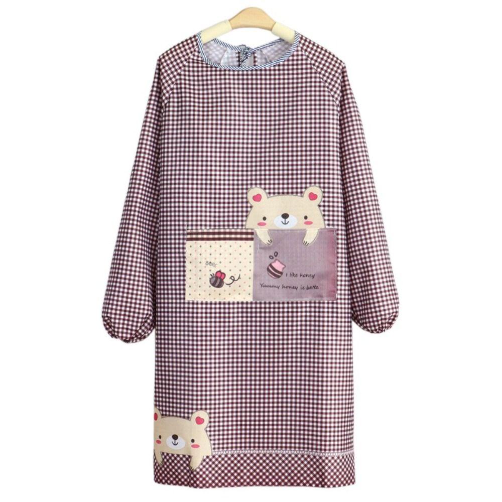 Full Wrap Kitchen Aprons Cooking Cooking Smock Fashionable Kitchen Pinafore Restaurant