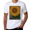 Lovely Sunflower Tshirt Basic Solid Tee For Daily Use