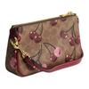 Coach Nolita Artificial Leather Handbag Small Women's Brown Yellow CZ011-IMTAM