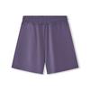 Skechers Trendy Series Solid Color Comfortable Athletic Shorts Women shorts Gothic-Purple L224W043-05HS