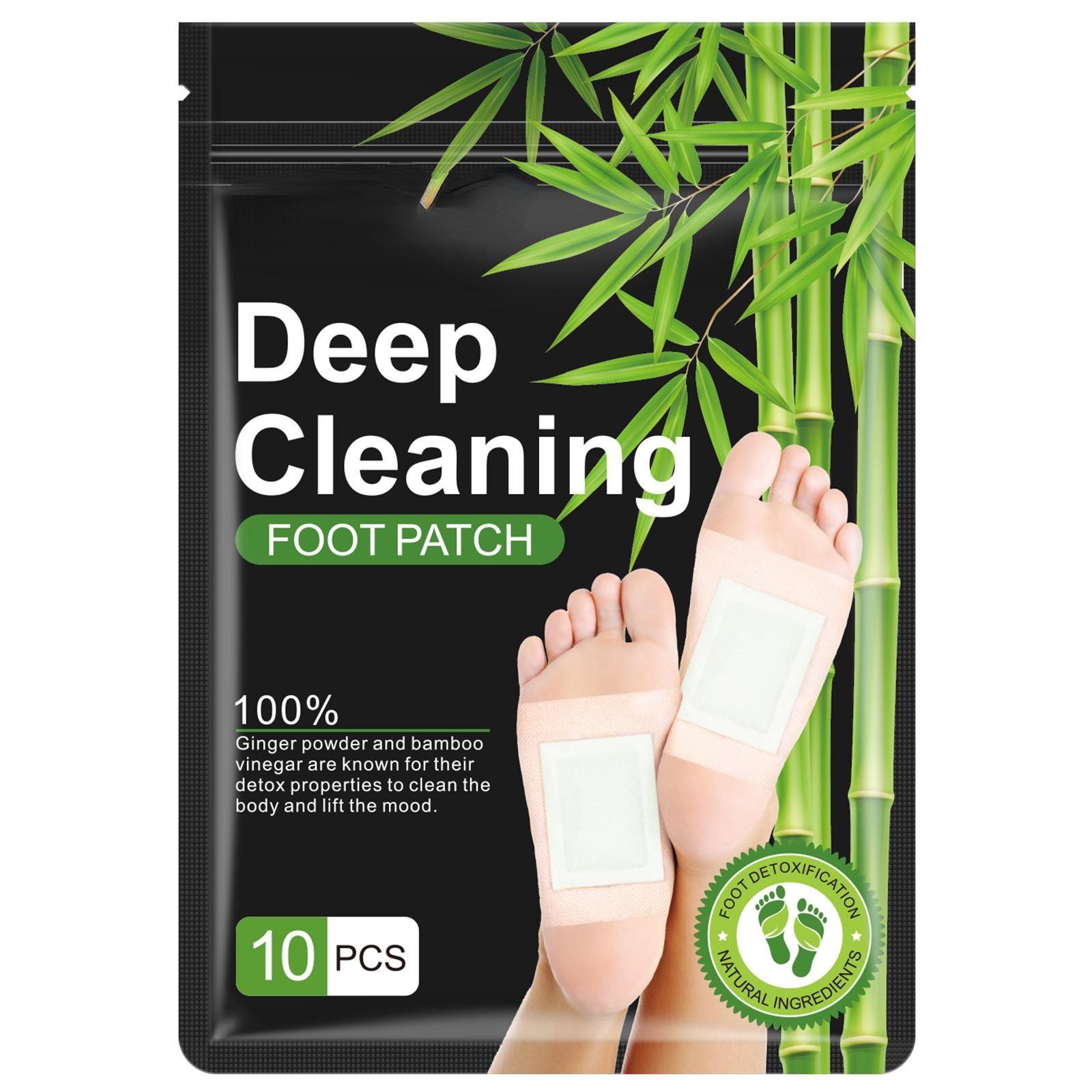 

10 шт./пакет натуральный детоксикационный пластырь для ног полезен для очистки сна и ухода за здоровьем