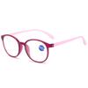 Ready to Ship Cheap Plastic Round Frame Anti Blue Light Reading Glasses 2026