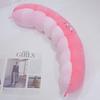 110Cm/130Cm Cartoonish Pea Filled Long Soft Backrest Gentle Chubby Comfortable Pea Huggable Bolster Comforting Naptime Cushion Suitable For Family