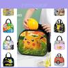 Niedliche Pikachu Pokemon Lunchtasche Cartoon Handtasche Kühltasche für Kinder Tragbar und stilvoll
