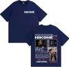 Rapper Nikone Epk Album Tour Graphic T Shirts Unisex Women Fashion Vintage Summer Tshirt Short Sleeve Tops Oversized Loose T Shirt