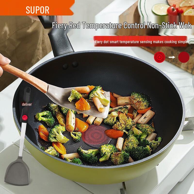 Supor Red Dot Non-stick Wok