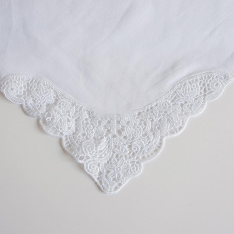 Weißes Baumwolltaschentuch für DIY-Kunstprojekte Weicher und hautfreundlicher Stoff für kreatives Malen und empfindliche Haut