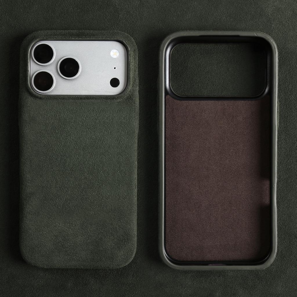 For Alcantara Premium Phone Case for Iphone 17 Pro Max Air 16e 16 15 14 Plus 13 12 Mini 11 XR XS Max 7 8 Back Cover Case Shell