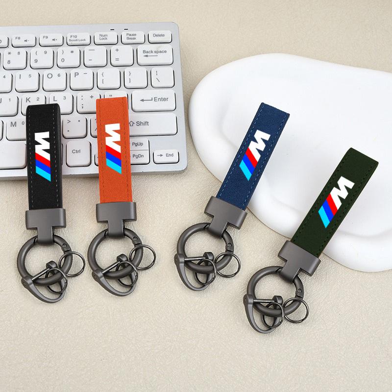 Gun Color Metal Car Keychain Keyring Styling Key Chain Ring BMW M3 M4 M5 E46 E39 E90 E60 E36 F30 F10 E34 E30 F20 E92 X5 X6 X1 X3 pdck62