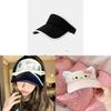 Hellokitty Sun Protection Hat With Wide Brim For Girls Summer Sunshade Cap