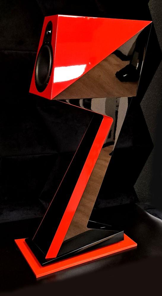 Acoustique Quality PASSION ORCA - Designerski zestaw, o konstrukcji High Endkolor red / black, Acoustique Quality