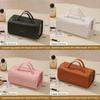 Waterproof Pu Travel Makeup Purse With Multipurpose Storage For Toiletry And Accessories