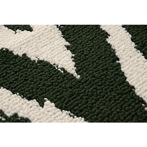 IKEHIKO Kitchen Mat, Bake Green, Approx. 45 x 252 cm, Non-Slip, Washable, Nordic Style #2047439