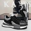 Mode Herren Luxus Sneaker Sportschuhe Laufschuhe für Herren Lässige Rutschfeste Dicke Sohle Lässiger Sneaker Modeschuhe Klobige Sneaker