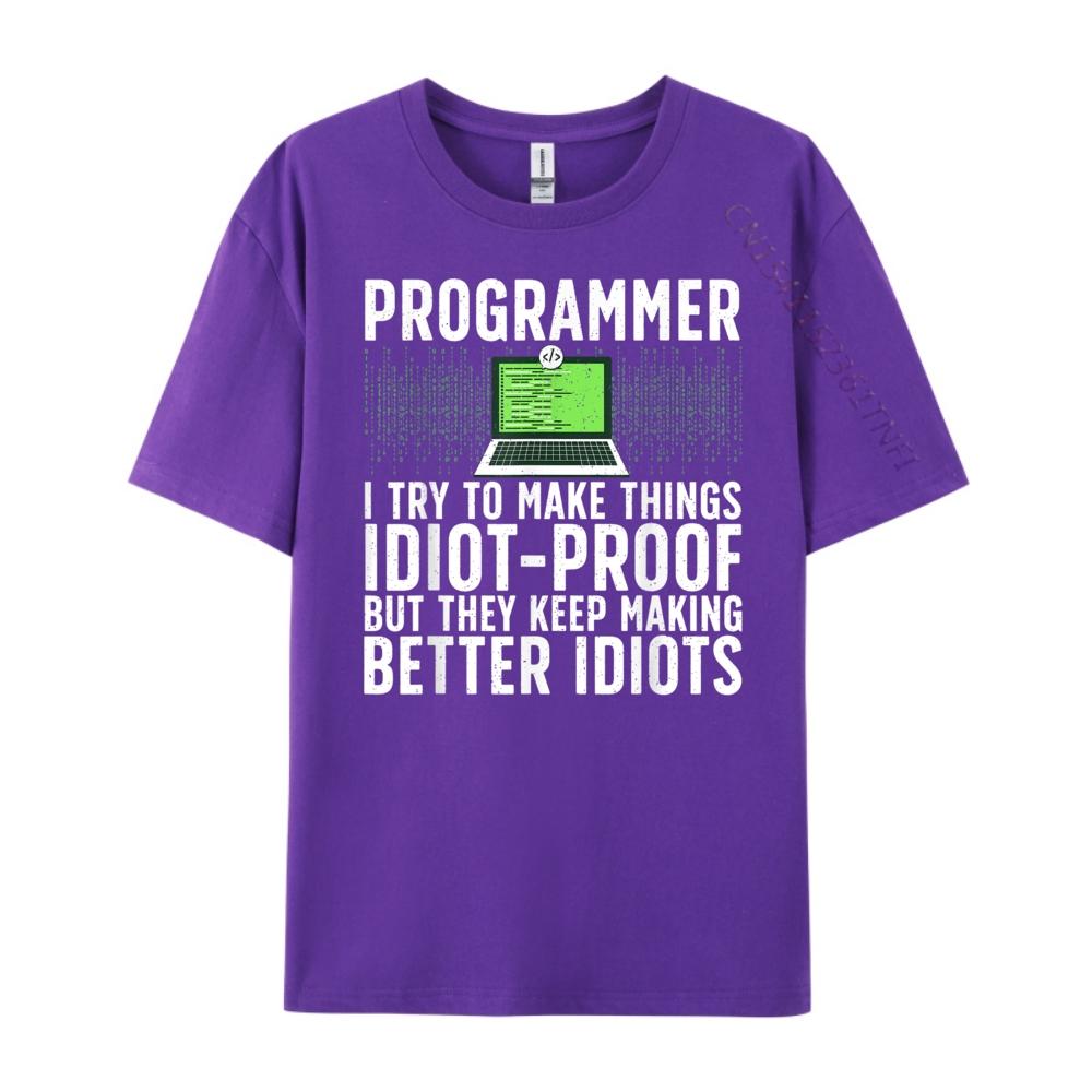 Cool Computer Programmer For Women Science Coding Lovers Plain T Shirts Wholesale Mans Clothes Graphic Tshirts