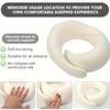 Travel Neck Pillow Memory Foam U-shaped Pillow Snail Style Travel Neck Support Portable Adjustable Soft Noon Break Sleep Pillows
