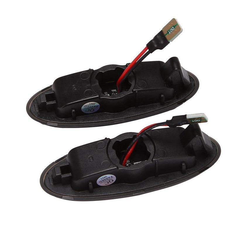 Efficientt-Car Side Marker Light LED Turn Signal Light For Mazda B2500 Pickup Truck 323 Tribute Protege Astina 1998-2001