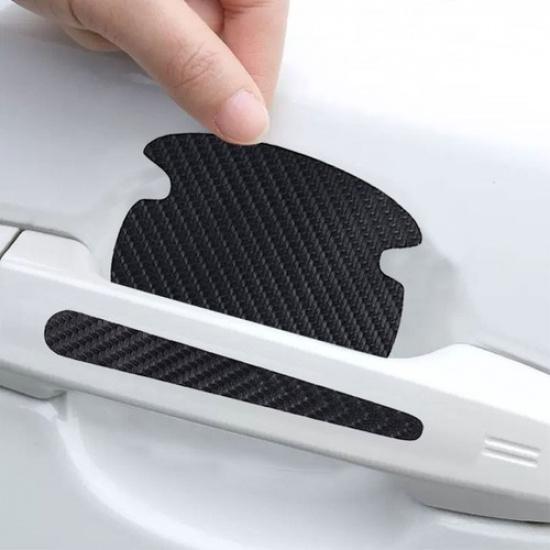 8PCS Car Door Handle Bowl Anti-Scratch Protector Cover Trim Sticker Accessories