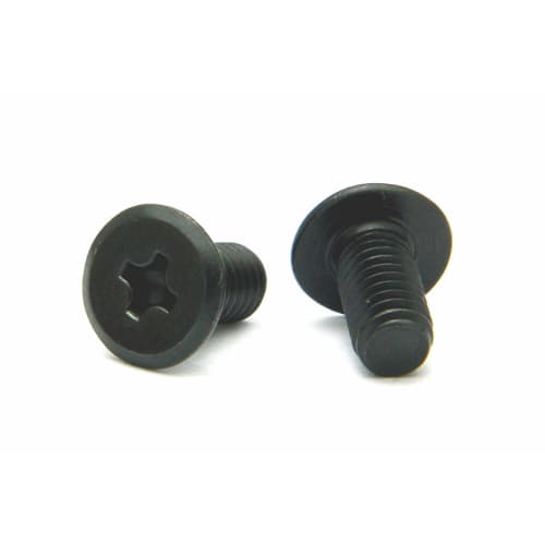 Stainless Steel/SS Black (+) Slim Head Machine Screws M4 X 10 (Pack of 10)