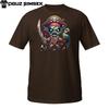 Funny Zombie Pirate Shirt – Cute Halloween Undead Pirate with Parrot