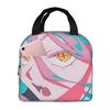 Power Anime Chainsaw Man Insulated Lunch Bag for Women Children Leakproof Food Boxes Thermal Lunch Box Tote