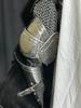 Mittelalterliches Ritterkostüm Rüstungsset mit Barbuta-Helm Cosplay LARP Kostüm