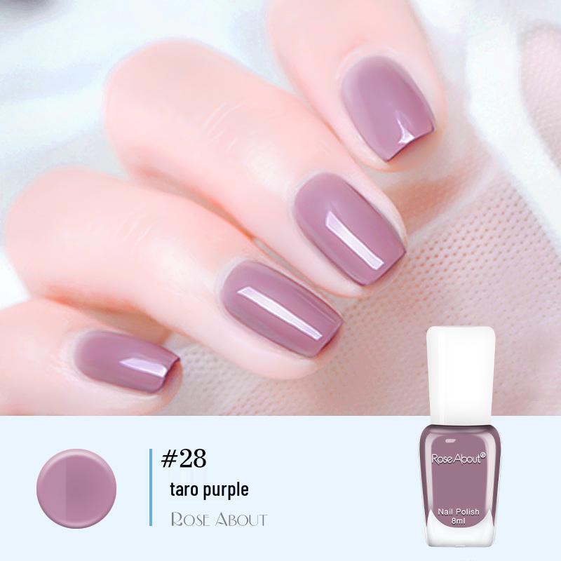 Aurora Nude Water-Based Peelable Nail Polish - Summer Long-Lasting, Eco-Friendly, Odorless, No-Bake, Free Shipping