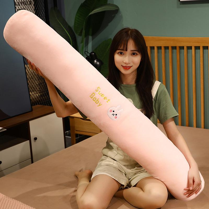 Rectangular Pillow for Girls Multi-functional Sleep Support Cushion Long Bolster pregnancy Pillow Side Sleepers and Bed Reading