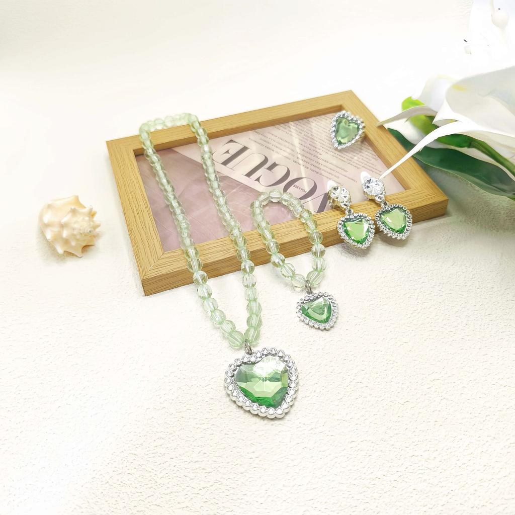 5 Pcs Children's Necklace Bracelet Set Necklace Girl Baby Accessories Children's Necklace Children's Accessories