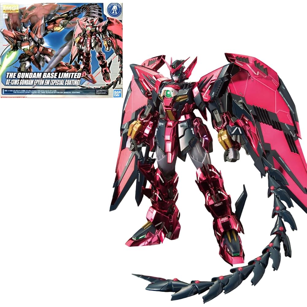 Bandai Spirits MG 1/100 Gundam Base Limited Gundam Epion EW [Special Coating] Pink