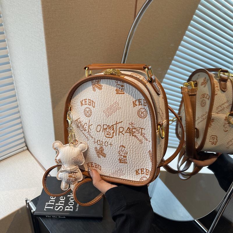 Niche Design Mini Backpack Bag Women's New Fashion Small Backpack Going Out Travel Bag