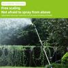 5L postřikovač vody na trávník Přenosný elektrický postřikovač poháněný zahradním postřikovačem se 2 tryskami a ramenním popruhem pro zahradu