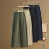 Loose and Comfortable Drape Scimitar Pants Women's 1116 Summer Thin Temperament High Waist Narrow Version Breathable Versatile Sickle Pants