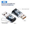 120W Usb To Type C Otg Adapter Usb A Male To Type C Female Cable Converter For Macbook Iphone Ipad Huawei Matepad Xiaomi Laptops