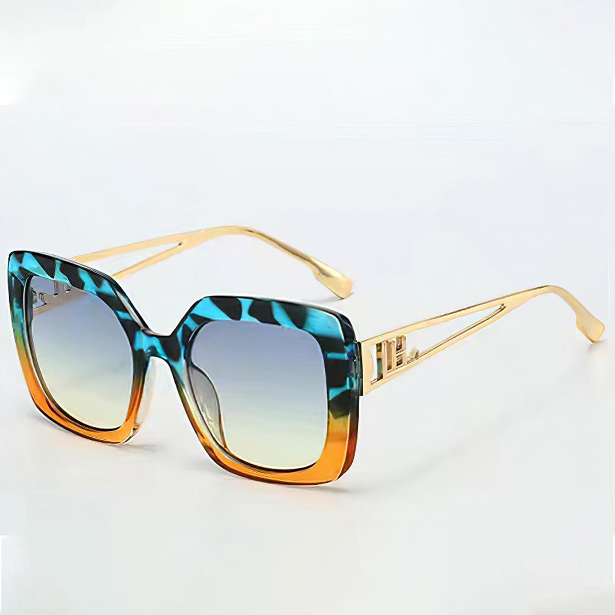 

Винтажные солнцезащитные очки мужские градиентные линзы коричневые белые рамки золотые ювелирные брендовые солнцезащитные очки роскошные дизайнерские солнцезащитные очки женские синий