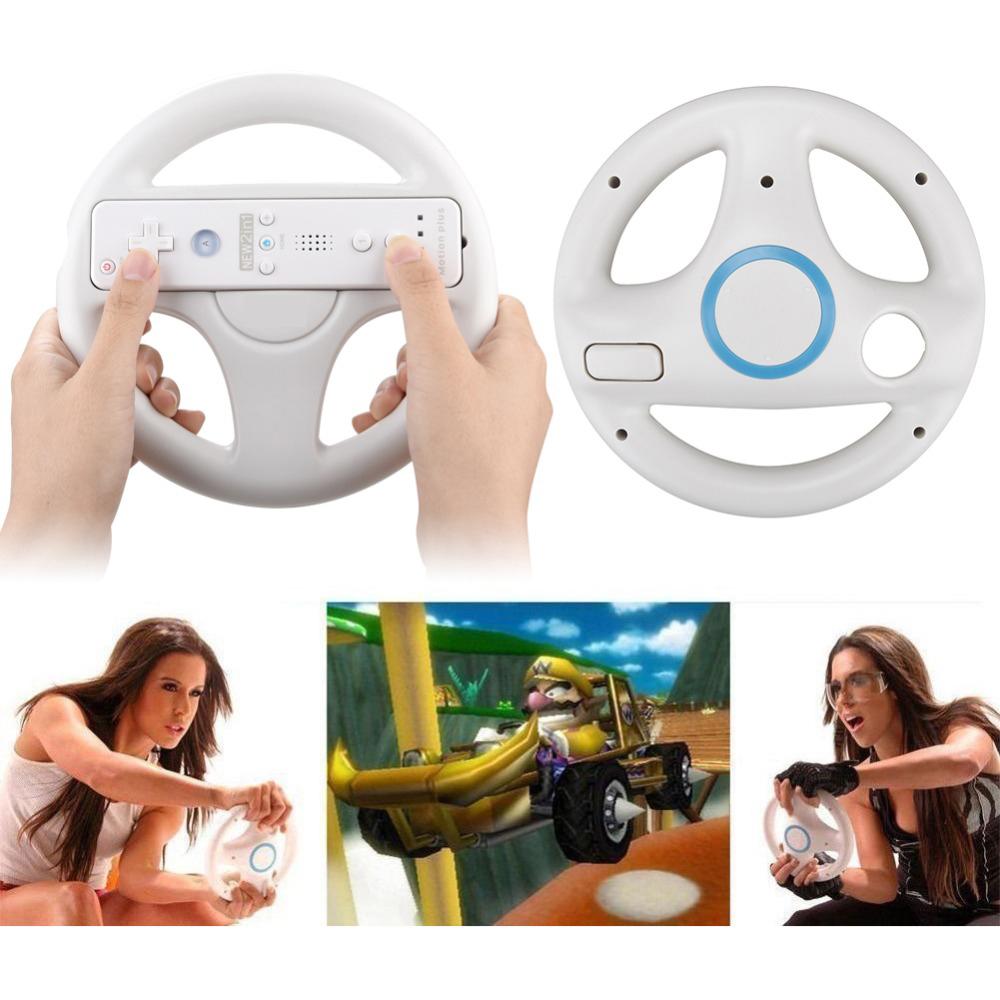 Handle Grips Racing Wheel Controller 3 Color Racing Games Nintendo Wii Remote Controller Grip Racing Wheels Gamepad Accessories