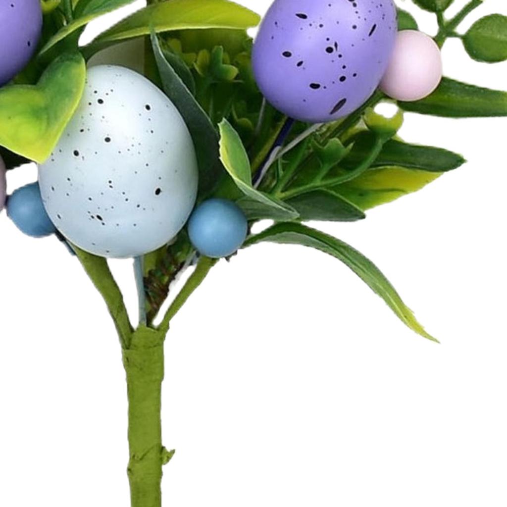 Artificial Easter Flowers Spring Floral Stems for Easter Party Table Centerpiece Arrangements Home Decor Supplies