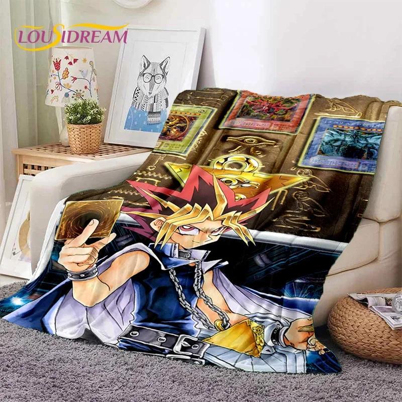 Yu-Gi-Oh Anime MONSTER CARD Cartoon Weiche Decken, Überwurfdecke Bequeme Decke für Picknick Betten Sofa Haus Schlafzimmer Kindergeschenke