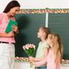 Bulletin Border Trimmer Poster Board Decors Bulletin Board Trim Flower Bulletin Board Border Scalloped Border Sticker