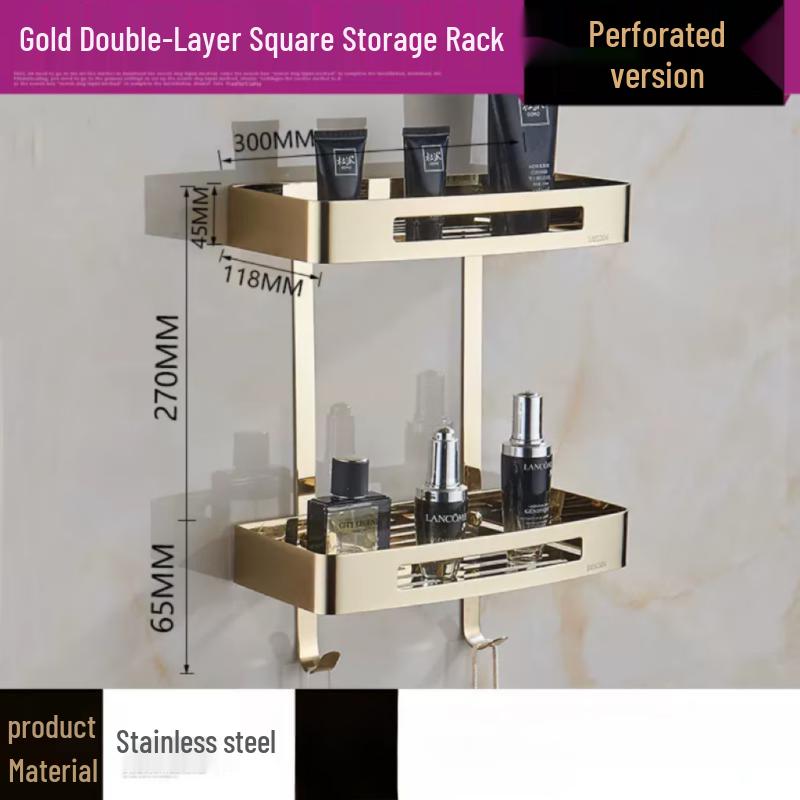 Bathroom Corner Storage Shelf