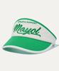 MAYOL Color Block Lettering Sun Cap_Green